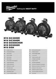 Notice MILWAUKEE M18 SIC60 HDR Caméra vidéo