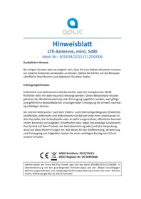 Notice Aplic 301639 Recepteur