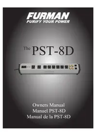 Notice Furman PST-8D Non catégorisé