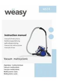 Notice Wëasy WS14 Aspirateur