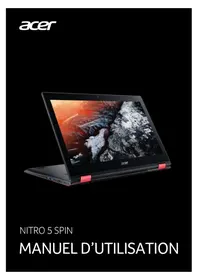 Notice ACER NITRO 5 SPIN Ordinateur portable