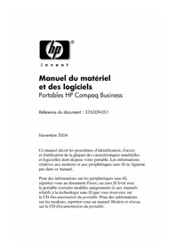 Notice HP COMPAQ NX9600 Ordinateur portable