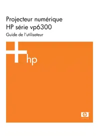 Notice HP VP6300 Projecteur
