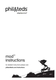 Notice Phil & Teds MOD Poussette