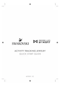 Notice MISFIT SWAROVSKI ACTIVITY CRYSTAL SC