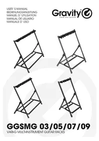 Notice Gravity VARI-G 7 Guitare