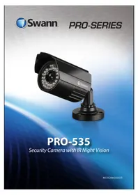 Notice SWANN PRO-535 Caméra de surveillance