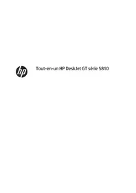 Notice HP DESKJET GT 5810 Imprimante
