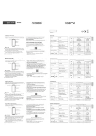 Notice Realme 8 Téléphone