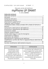 Notice myPhone UP SMART Téléphone