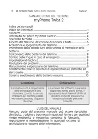 Notice myPhone TWIST 2 Téléphone