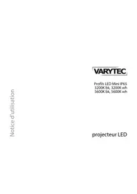 Notice Varytec LED PROFILE MINI IP65 Éclairage