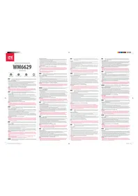 Notice ONE FOR ALL WM 6619 Support mural