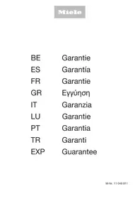 Notice MIELE G 5077 SCVI XXL SELECTION Lave-vaisselle