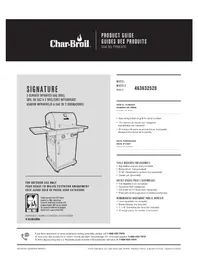 Notice Char-Broil 463632520 Barbecue
