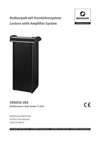Notice Monacor SPEECH-204 Non catégorisé