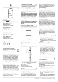 Notice BERKER 80163770 Maison intelligente