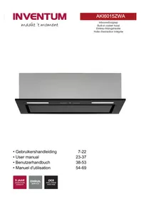 Notice INVENTUM AKI6015ZWA Hotte