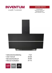 Notice INVENTUM AKD9015GTZ Hotte
