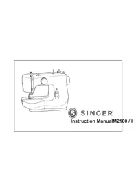 Notice SINGER M2100 Machine à coudre