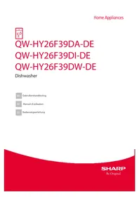 SHARP QW-HY26F39DI-DE - Vaatwassers
