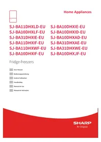 SHARP SJ-BA11DHXLD-EU - Koelkast