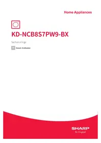 SHARP KD-NCB8S7PW9-BX - Sèche-linge