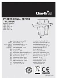 Notice Char-Broil PROFESSIONAL LINE Plaque de grill
