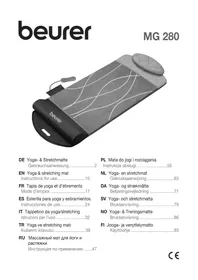Notice BEURER MG 280 Appareil de massage