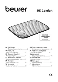 Notice BEURER HK COMFORT Appareil de massage