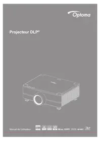 Notice OPTOMA ZU920TST Projecteur