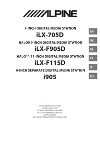 Notice ALPINE ILX-F905DU8 Navigateur