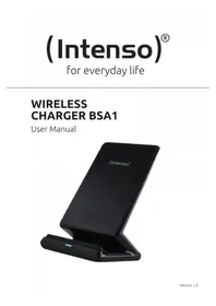 Notice INTENSO BSA1 Chargeur de batterie
