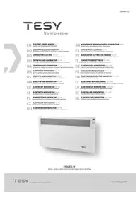 Notice Tesy CN04 EIS W Convecteur électrique