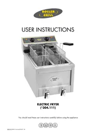 Notice ROLLER GRILL 304111 Friteuse