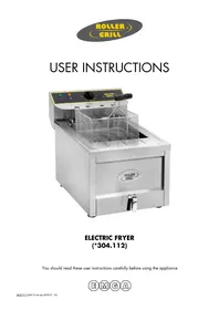 Notice ROLLER GRILL 304112 Friteuse