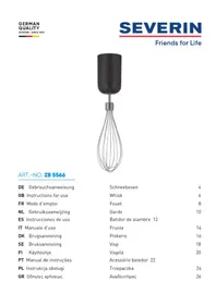 Notice SEVERIN ZB 5566 Non catégorisé