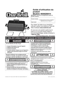 Notice Char-Broil 465620011 Plaque de grill
