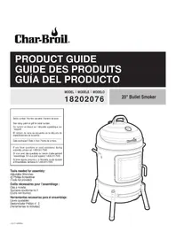 Notice Char-Broil 18202076 Barbecue