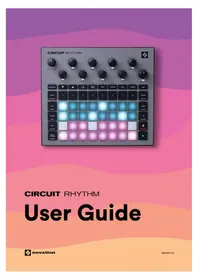 Notice NOVATION CIRCUIT RHYTHM Synthétiseur