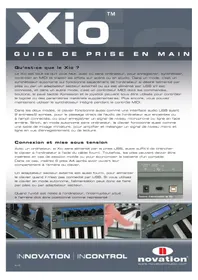 Notice NOVATION XIO 25 Non catégorisé