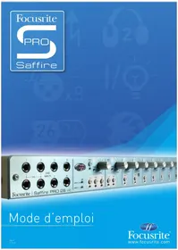 FOCUSRITE Saffire Pro 26 i/o - Interface audio