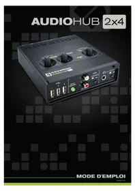 Notice NOVATION AUDIOHUB 2X4 Non catégorisé
