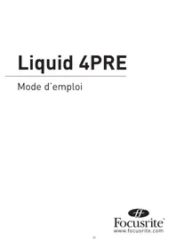 FOCUSRITE Liquid 4Pre - Interface audio