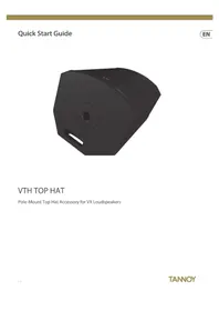 Notice TANNOY VTH TOP HAT Haut-parleur