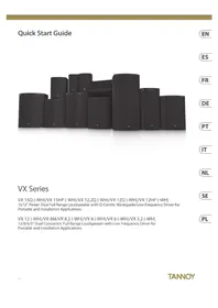 Notice TANNOY VX 12Q Haut-parleur