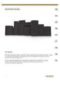 Notice TANNOY VX 12.2Q Haut-parleur