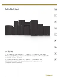 Notice TANNOY VXP 15HP Haut-parleur