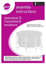 Notice Plum SPACEZONE II Trampoline