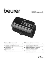 Notice BEURER BM 81 EASYLOCK Tensiomètre